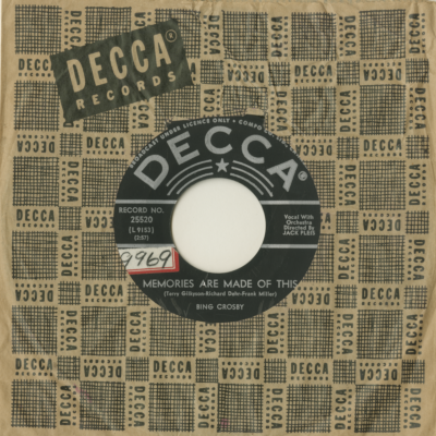 Memories Are Made Of This / My Blue Heaven