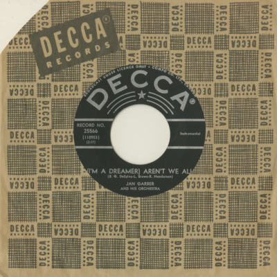 I'm A Dreamer Aren't We All / A Little Street Where Old Friends Meet