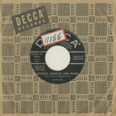 Baubles Bangles And Beads / Blues In The Night