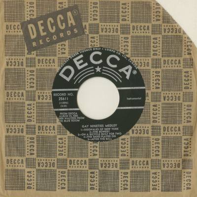 Gay Ninenties Medley / Memories Medley