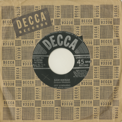 Barcarolle / Doll Dance