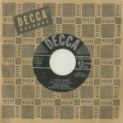 I Hear Music / So Tired