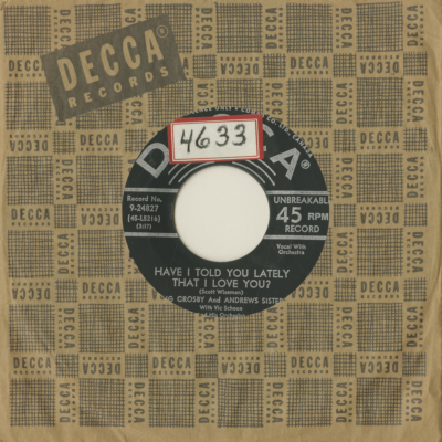 Have I Told You Lately That I Love You / Quicksilver