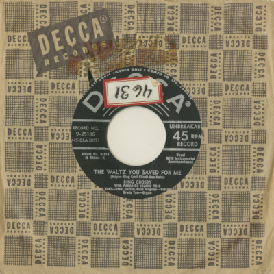 The Waltz You Saved For Me / Where The Blue Of The Night Meets The Gold Of The Day