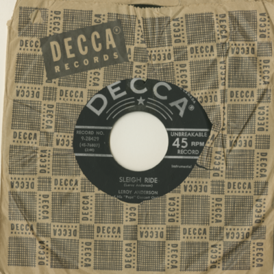 Saraband / Sleigh Ride