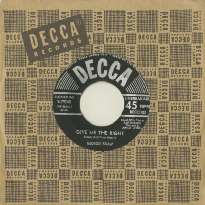 Give Me The Right / Yearning