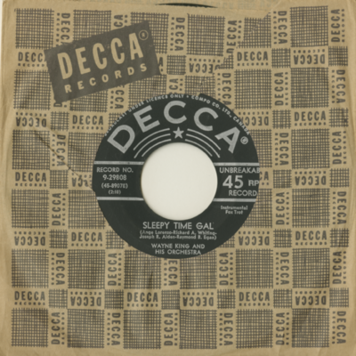 Sleepy Time Gal / Do You Ever Think Of Me