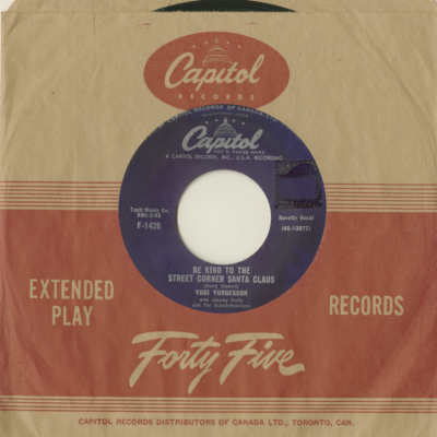 Be Kind To The Street Corner Santa Claus / Zip What Is It (1954)