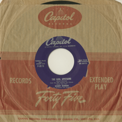 The Girl Upstairs / You're Here My Love (1955)