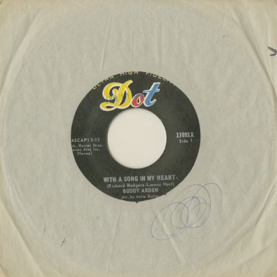 With A Song In My Heart / Would You Mind (1968)