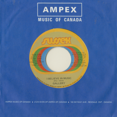 I Believe In Music / Someone (1972)