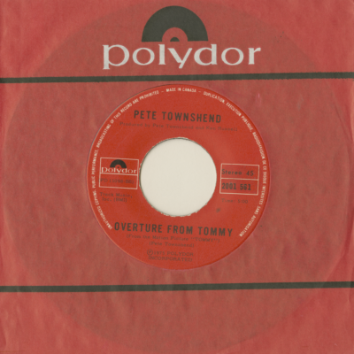 Overture From Tommy / Listening To You - See Me Feel Me (1975)