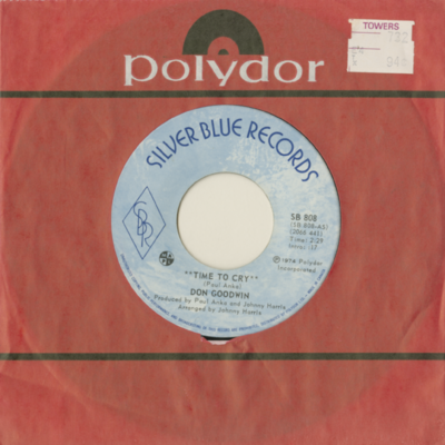 Time To Cry / Good Good Lovin (1974)