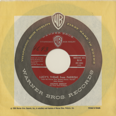 Lucy's Theme From Parrish / Allison's Theme From Parrish