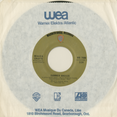 Summer Breeze / East Of Ginger Trees (1972)