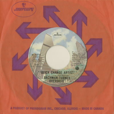 Quick Change Artist / She's Keeping Time (1975)