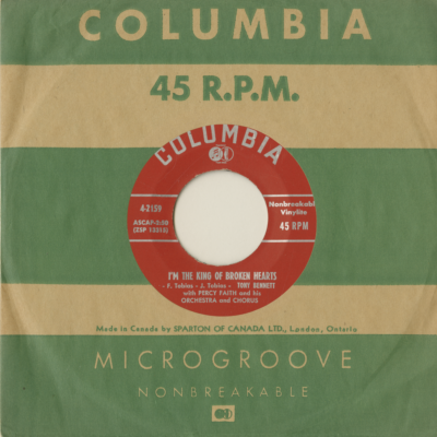 I'm The King Of Broken Hearts / No One Will Ever Know