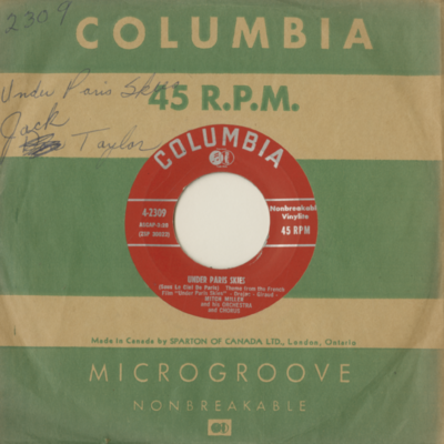 Under Paris Skies / Farewell