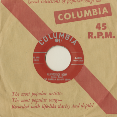 Arriverderci Roma / Sweet Lorena