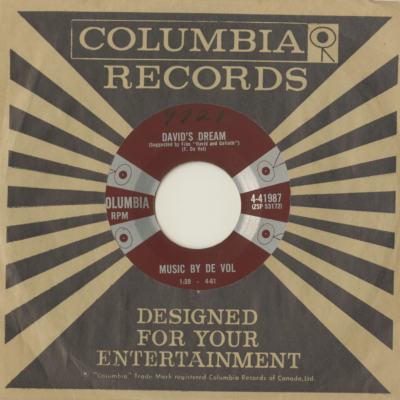 Theme From David And Goliath / David's Dream