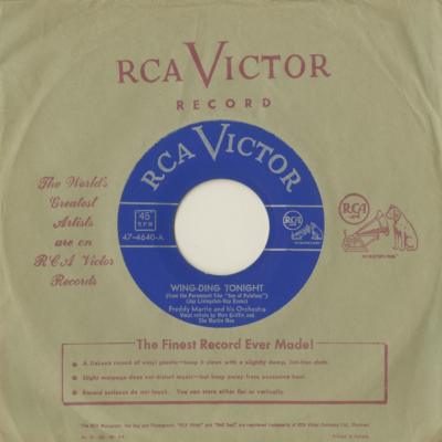 Wing-Ding Tonight / Am I In Love? (1952)