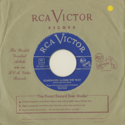 Somewhere Along The Way / Vanessa (1952)