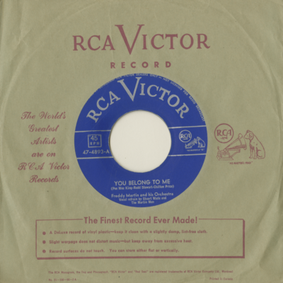 You Belong To Me / Ain't It Grand To Be Bloomin Well Dead (1952)