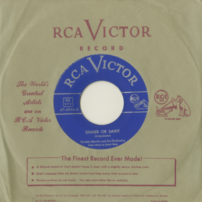 Sinner Or Saint / A Good Used Heart (1952)