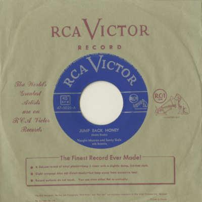 Jump Back Honey / So So (1952)