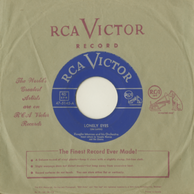 Lonely Eyes / Small World (1953)