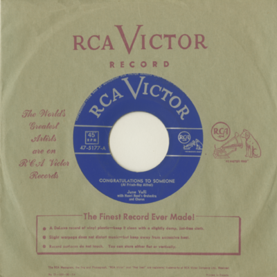 Congratulations To Someone / Love And Hate (1953)