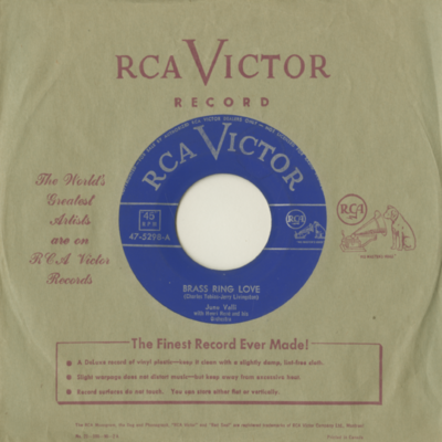 Brass Ring Love / Many Are The Times (1953)