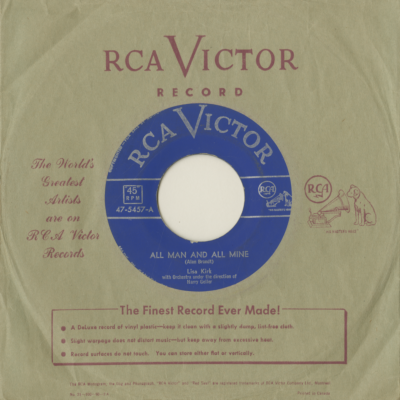 All Man And All Mine / Fly Bird (1953)