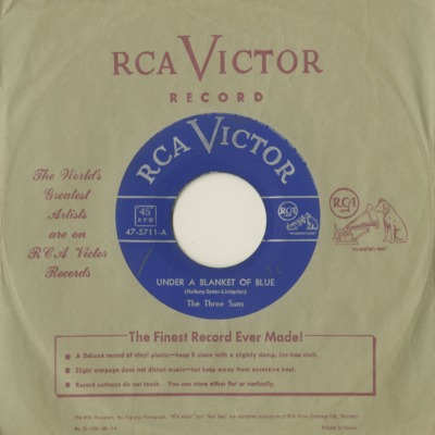 Under A Blanket Of Blue / Gimmie A Little Kiss (1954)