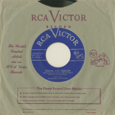 Young And Foolish / Tell It To Me Again (1955)