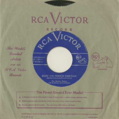 Doin The French Can-Can / Divided Love (1955)