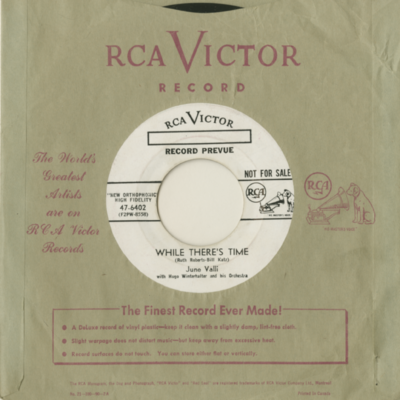 While There's Time / Madonna In Blue