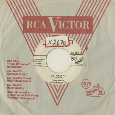 Oh Polly O / A Miss You Kiss