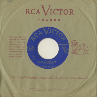 Hawaiian War Chant / Hawaiian Sunset (1949)