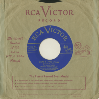 Dream A Little Longer / Sunshine Cake (1950)