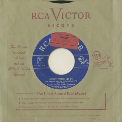 Don't Fence Me In / What Is This Thing Called Love (1953)