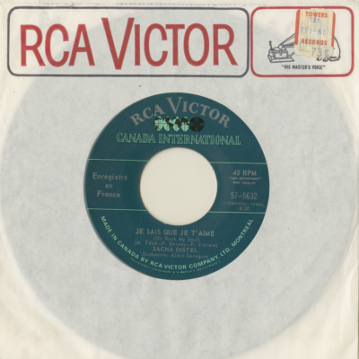 Je Sais Que Je T'aime / C'est Drole