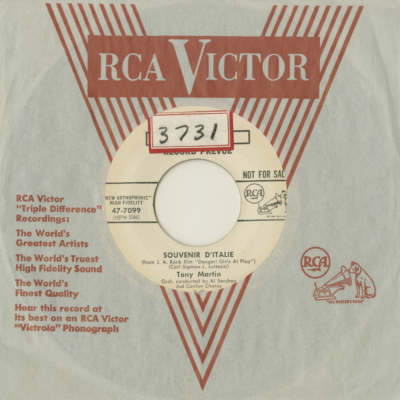 Souvenir D'Italie / Carioca