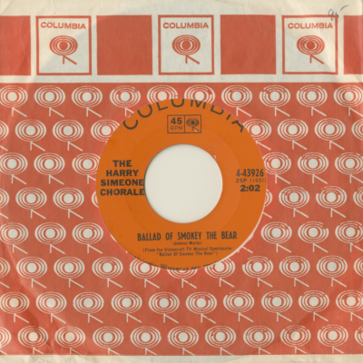 Ballad Of Smokey The Bear / Anyone Can Move A Mountain