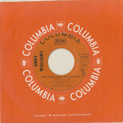 Love Theme From The Godfather / Home For Thee