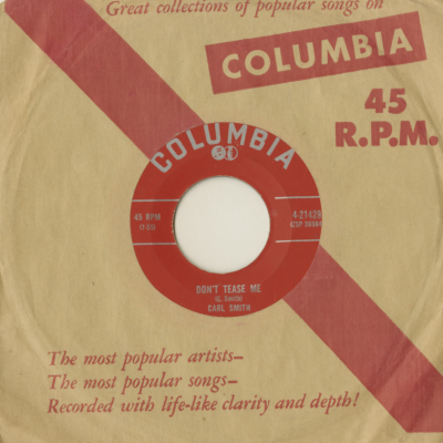 Don't Tease Me / I Just Dropped In To Say Goodbye