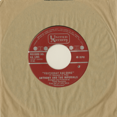 Yesterday Has Gone / My Love Is A Rainbow