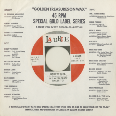 Groovy Girl / This And That (1968)