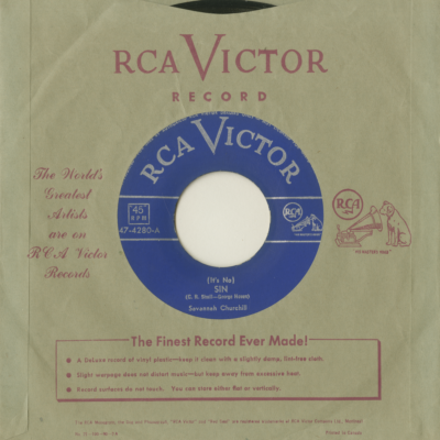 It's No Sin / I Don't Believe In Tomorrow (1951)