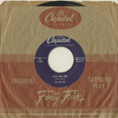 Close Your Eyes / Doggone It You Did It (1954)